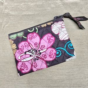 Vera Bradley Coin Purse in Retired “Mod Floral Pink “ Pattern